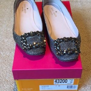 Kate Spade Norella Bronze smokey quartz fl…